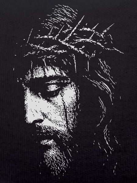 Jesus Dornenkrone Portrait