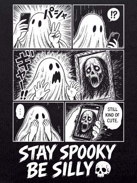 Stay Spooky Be Silly Ghost