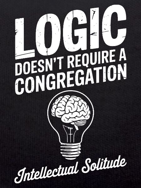 Logic Solitude Lightbulb Tee