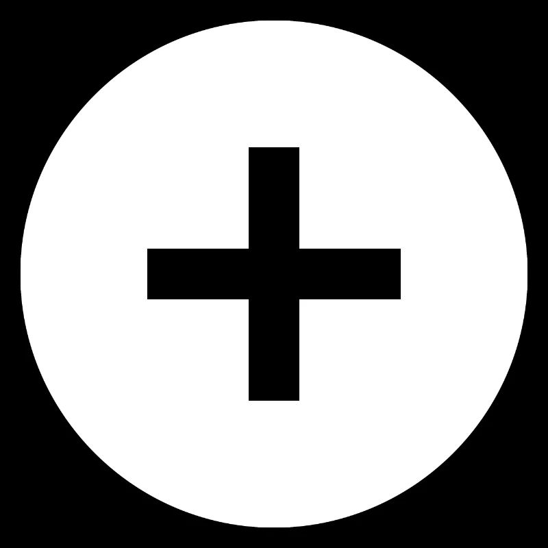 Plus | Symbol | Weiß | Geschenkidee