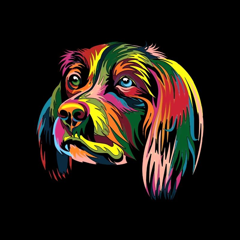 Rainbow Dog - Premium Design