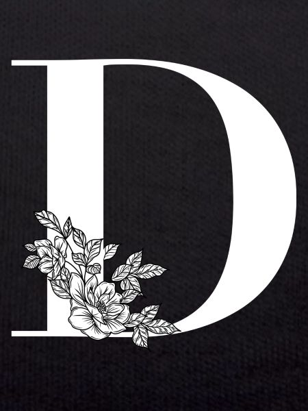 Lettre D Fleur