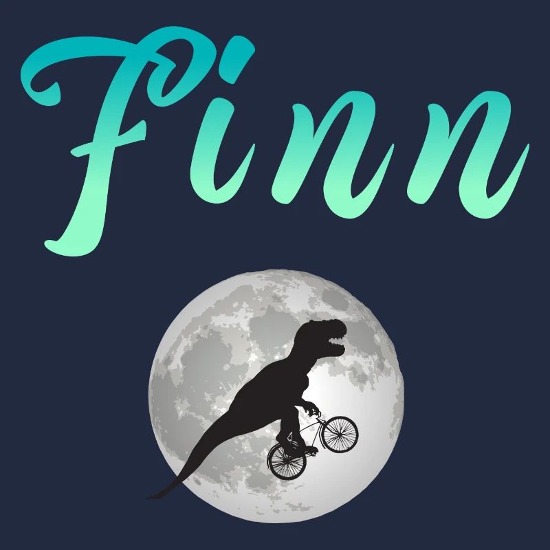 FINN - Beautiful boy name with dinosaur