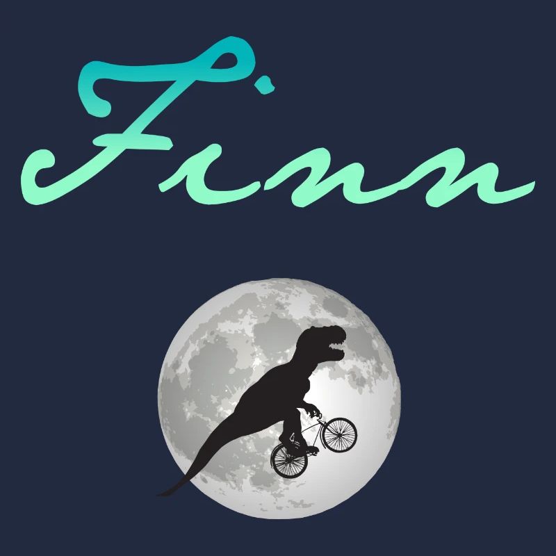 FINN - Beautiful boy name with dinosaur