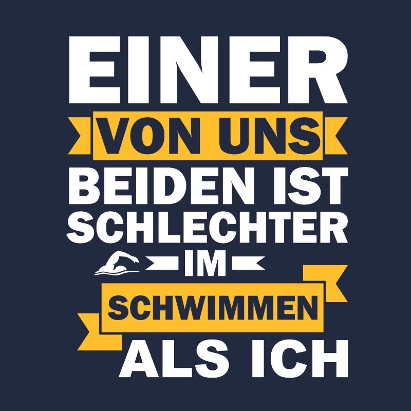 Geburtstagsgeschenk Schwimmen Lustiger Spruch