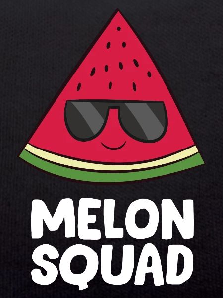 Wassermelone - Melon Squad mit Sonnenbrille