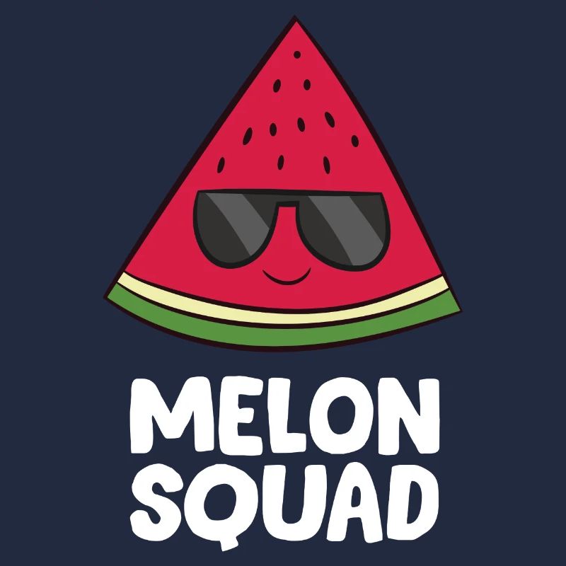 Pastèque - Melon Squad avec des lunettes de soleil