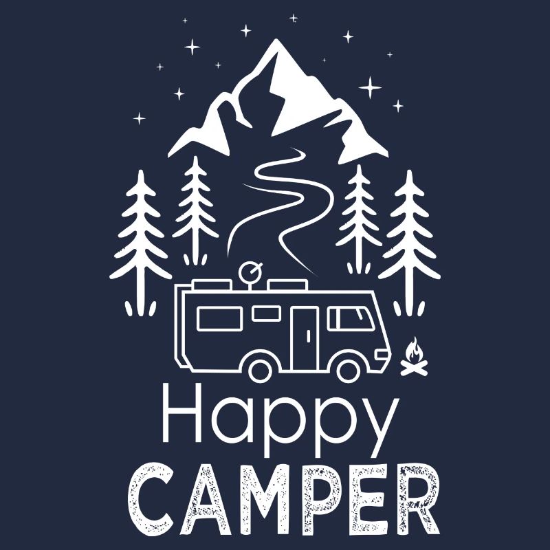 Happy Camper Van Campervan cooles Camper-Geschenk