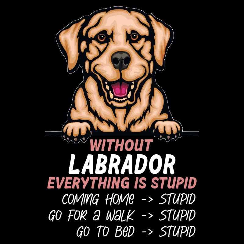 Ohne Labrador ist alles doof