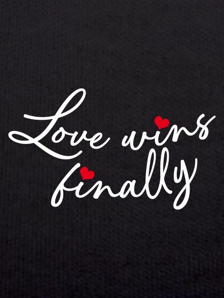 L’amour finit par l’emporter