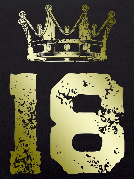 18 Zahl Krone