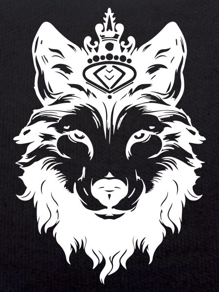 Wolf Crown Head King