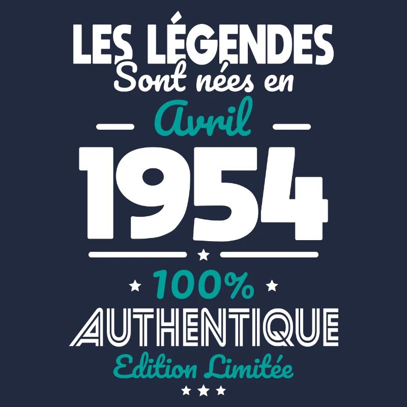 70th Anniversary - Legends Born April 1954