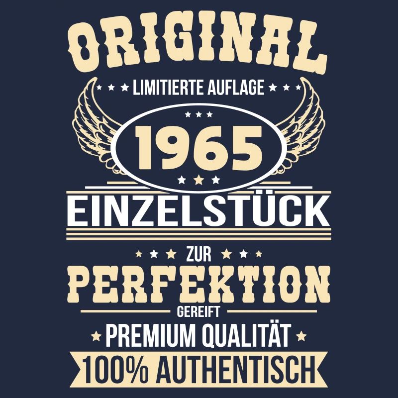 60e anniversaire - Pièce unique originale de 1965