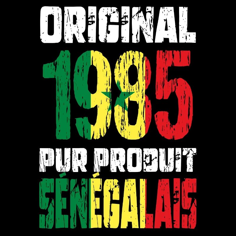 Anniversaire 40 ans - Original 1985 - Sénégalais