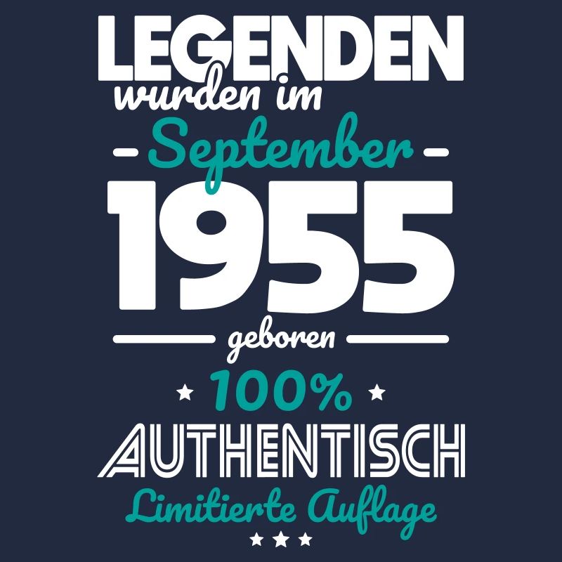 70. Geburtstag - Legenden wurden im September 1955