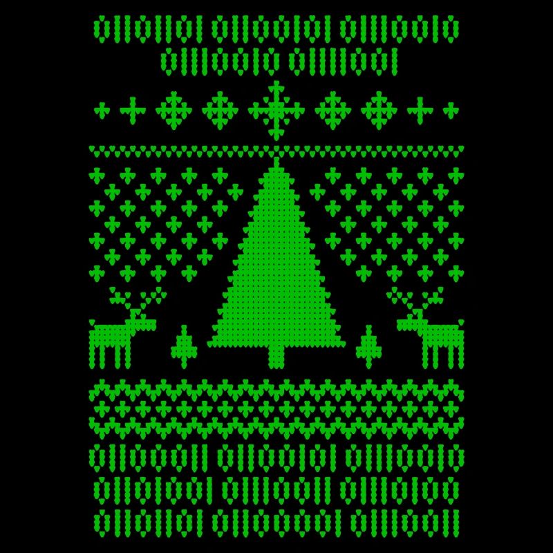 Ugly Christmas Binary Christmas