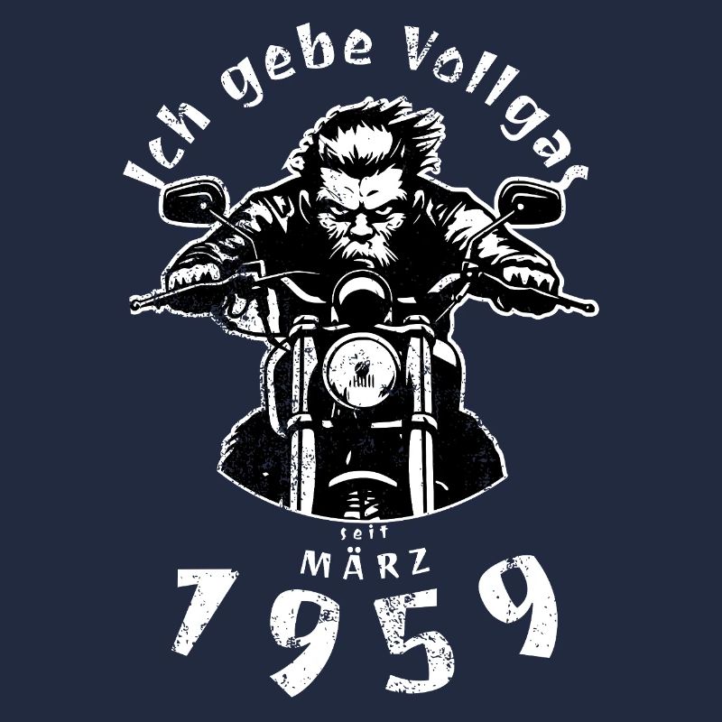 66th birthday I've been going full throttle since 03/1959