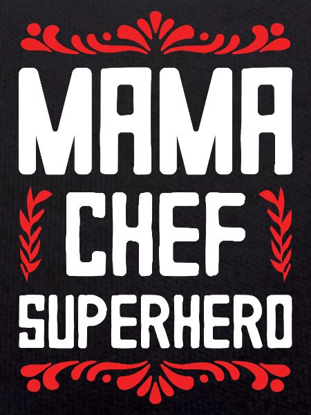 Mama Chef Superheld Mutter