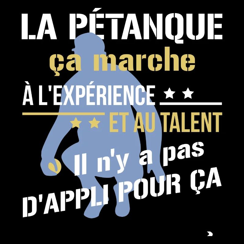 Pétanque - pas d'appli pour ça