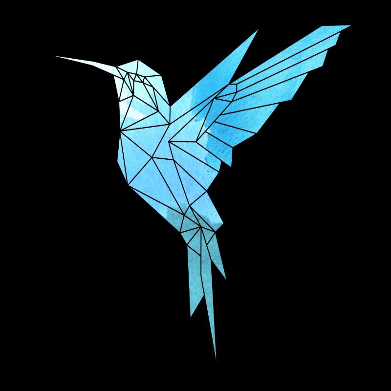 Kolibri Geometrisch