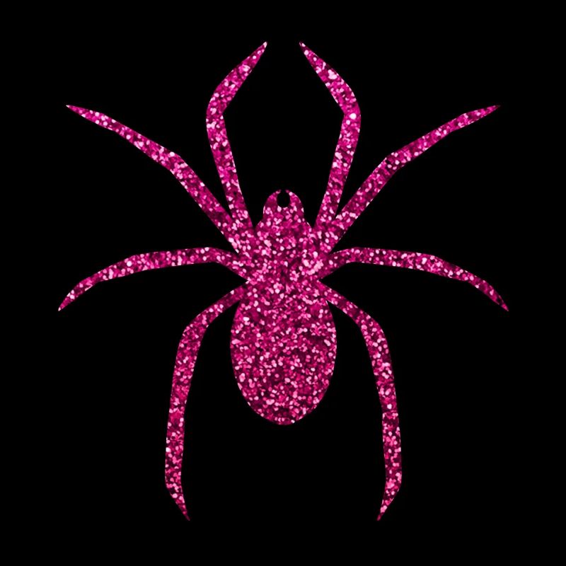 Glitter spider Halloween