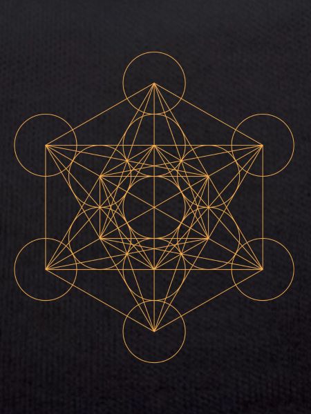 Metatron's Cube Gold
