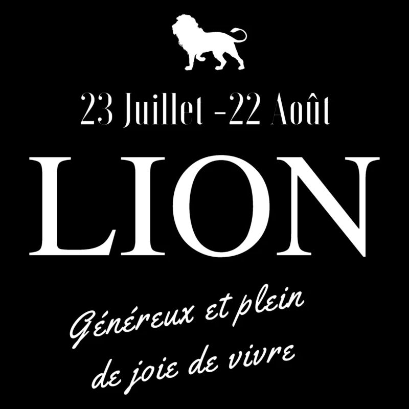 Lion signe astrologique