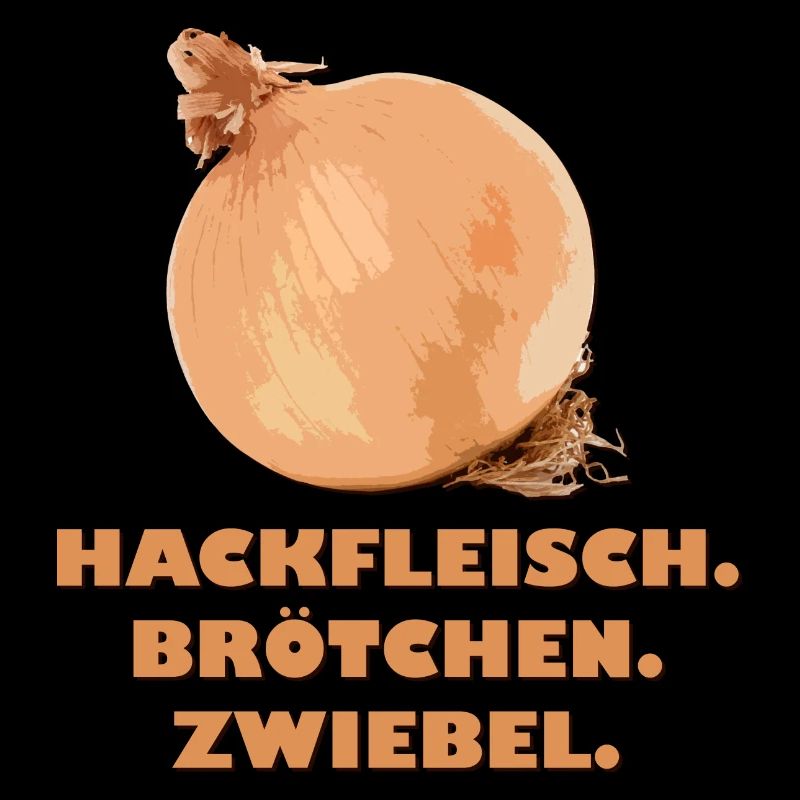 Hackfleisch. Brötchen. Zwiebel.