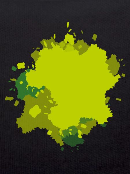 Éclaboussures de vert