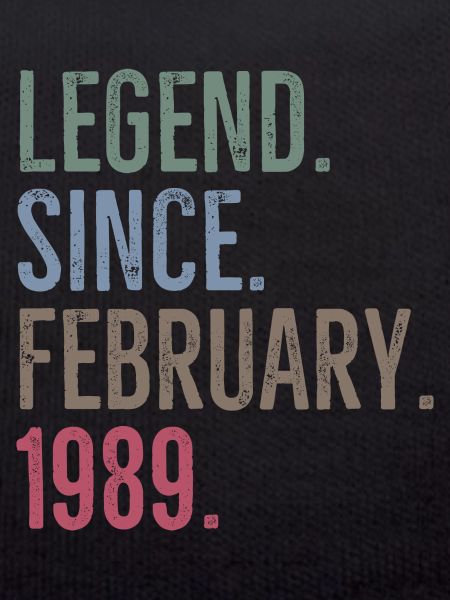 Legend Since February 1989