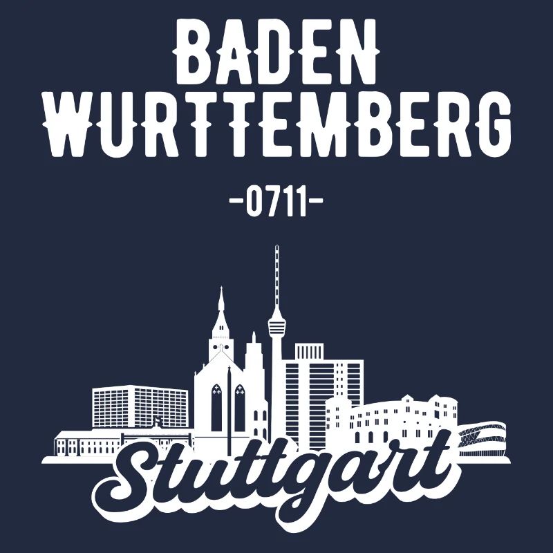 Stuttgart Baden Württemberg Skyline Geschenk