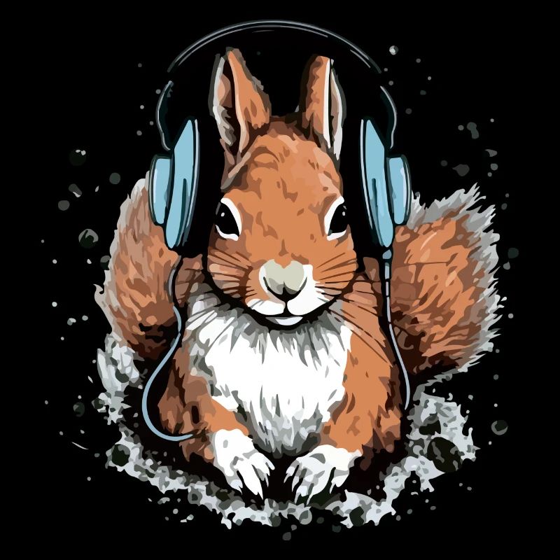 Jiko das audiophile Eichhörnchen