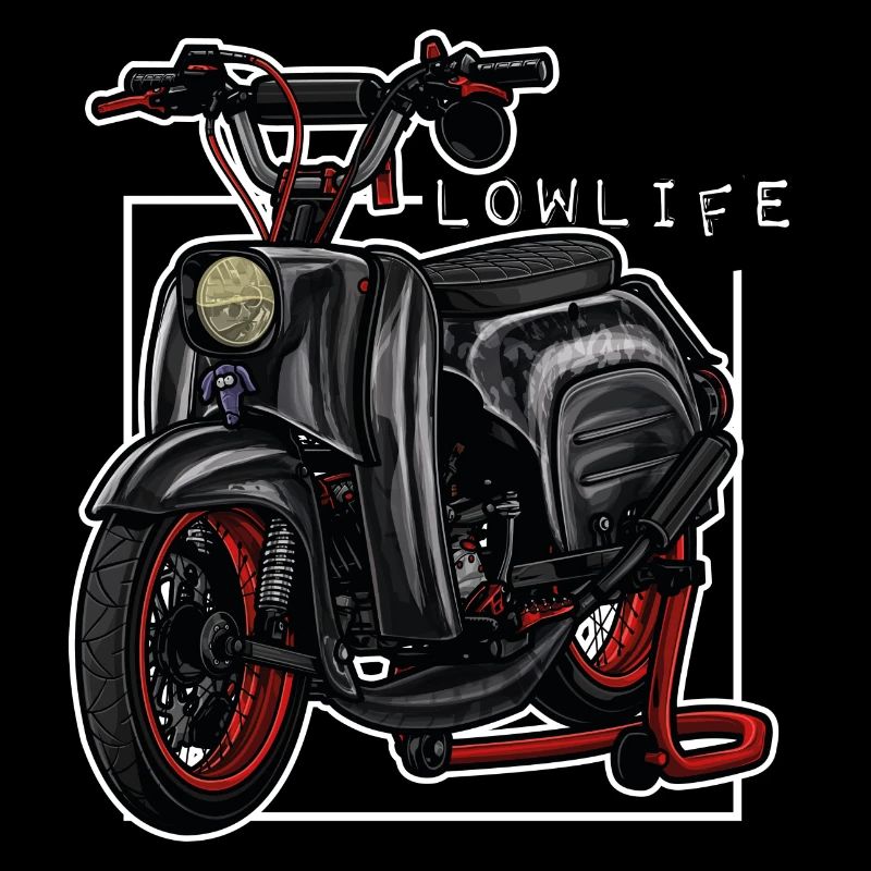Schwalbe (black / LowLife) // Illustration