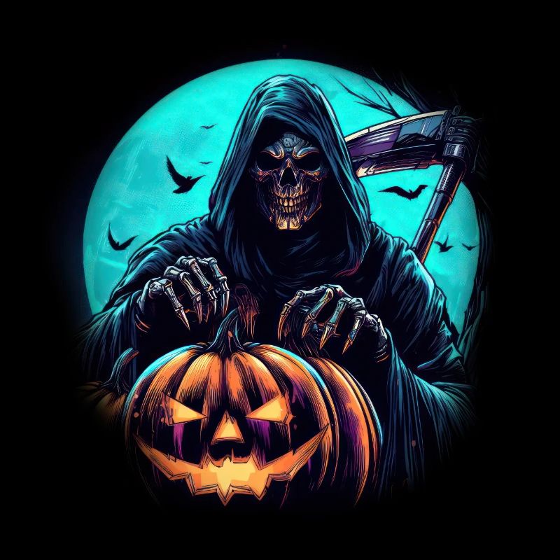 Der Kürbis-Sensenmann