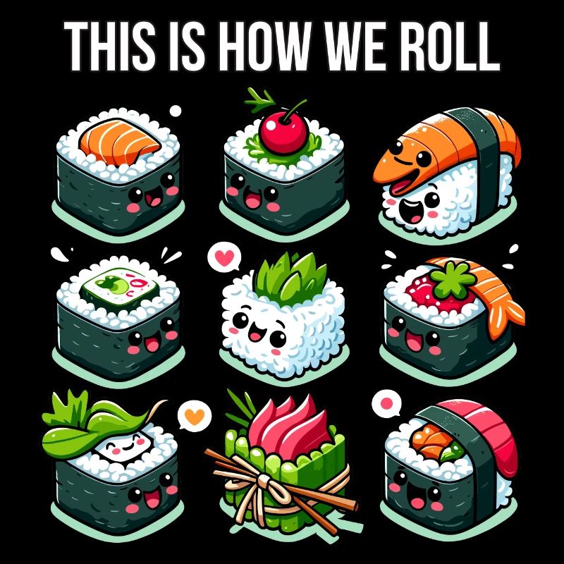 This is How Sushi Roll