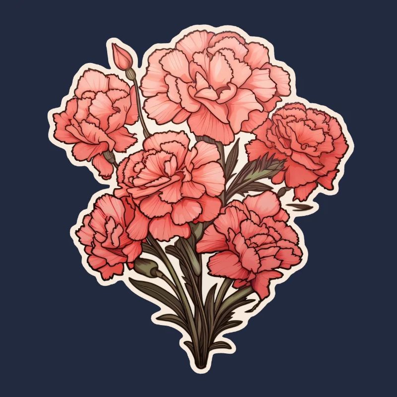 Oeillets Oeillet 6 Fleurs
