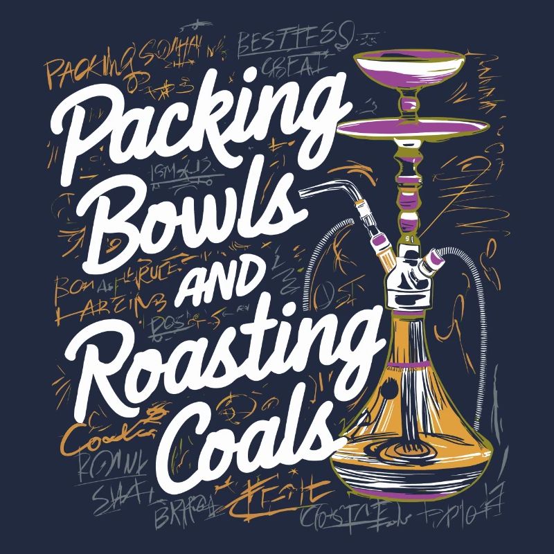 Relaxed hookah look for connoisseurs
