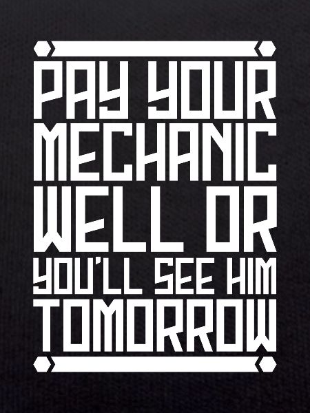 Mechanic pay