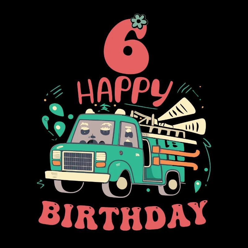6. Geburtstag Jungs