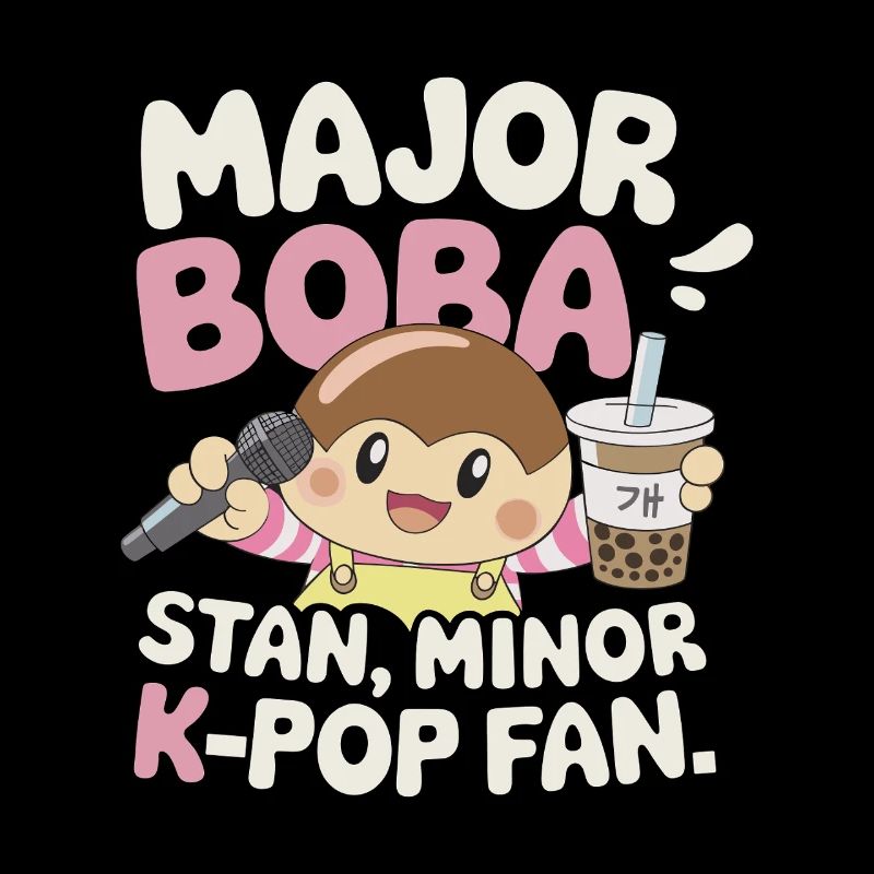 K pop and bubble tea