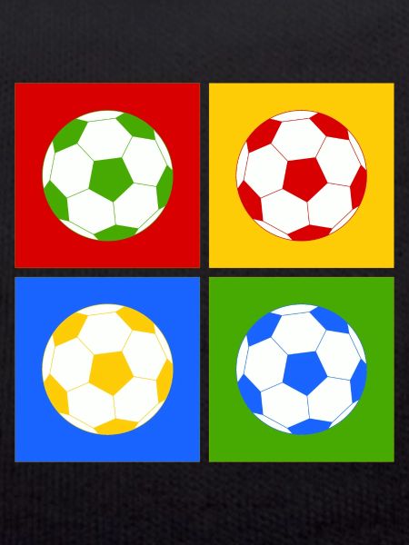 Fußball Pop-Art