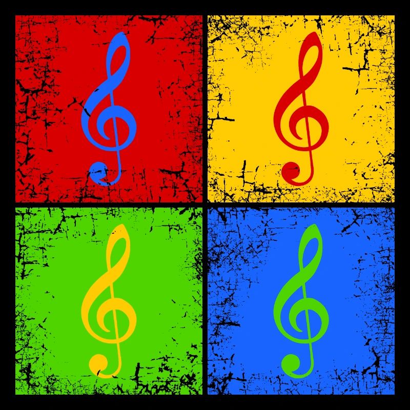 Clef Pop Art