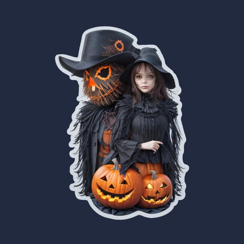Halloween Vogelscheuche