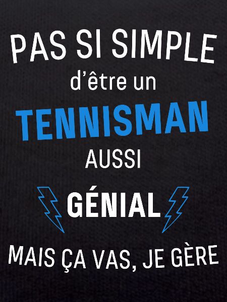 Awesome Tennis Man T-Shirt