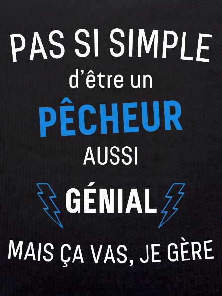 T-shirt Pêcheur Génial