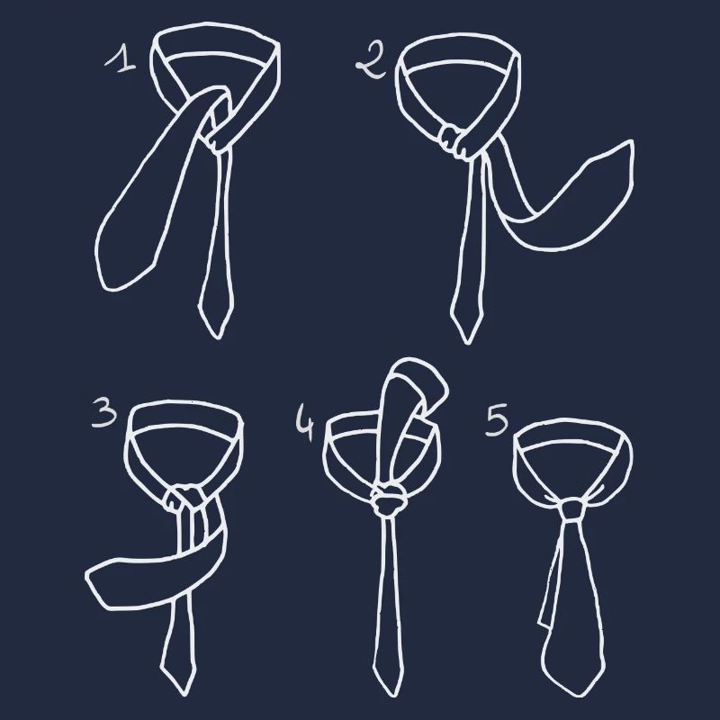 How to make a tie knot