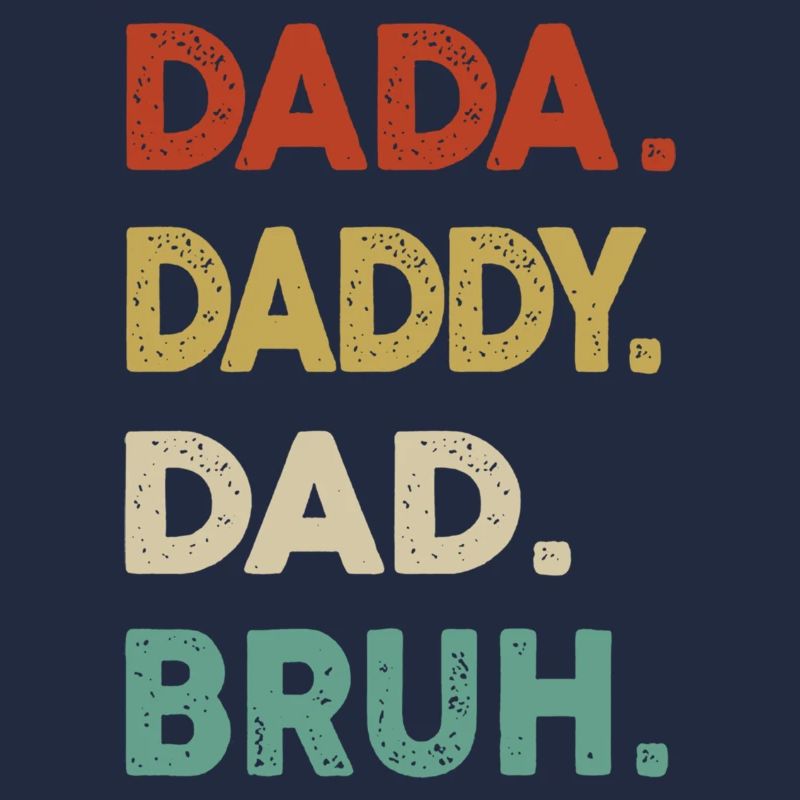 Retro Dada Daddy Dad Bruh Lustiger Vatertag
