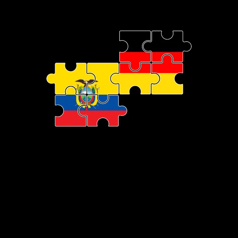 Ecuador Germany Flag German Ecuadorians