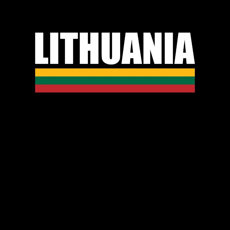 Lithuania Litauen Litauische Flagge Litauer